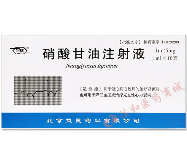 硝酸甘油注射液(扫)